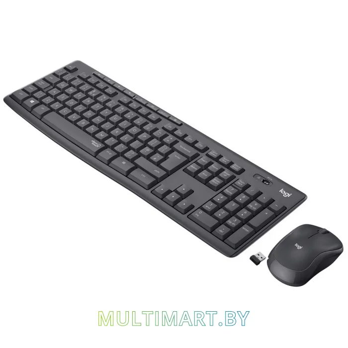 Комплект клавиатура + мышь Logitech MK295 Silent Wireless Combo (920-009807)